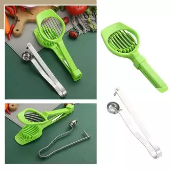 Универсальные слайсеры с семью лезвиями, ломтерезки для яиц, ломтерезки из нержавеющей стали, клубники, помидоров, фруктовые ножи, разделитель-сепаратор One Size