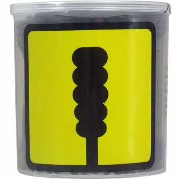 Универсальные спиральные черные ватные палочки 200 шт.