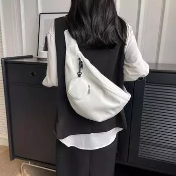 Универсальные сумки для отдыха через плечо, вместительная поясная сумка из прочного нейлона, милые дамы, высокое качество