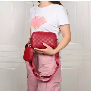 Универсальные сумки из ПВХ через плечо с кошельком, новая модная маленькая квадратная сумка, женская повседневная сумка через плечо, однотонные сумки для мобильных телефонов