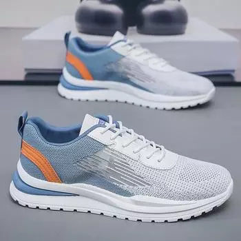 Универсальные туфли для папы, увеличивающие рост, новинка 2024 года, дышащая, удобная, сетчатая обувь для молодежи, повседневная, спортивная обувь для бега 39