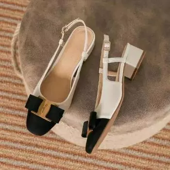 Универсальные туфли на плоской подошве. Женские сандалии. Нескользящая мягкая обувь для отдыха. Разноцветные удобные женские дизайнерские туфли на низком каблуке с толстой подошвой. 35 бежевый