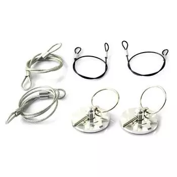 Универсальные замки для капота, алюминиевые замки для капота, защелки для гоночных автомобилей, спортивные замки для капотов чёрный