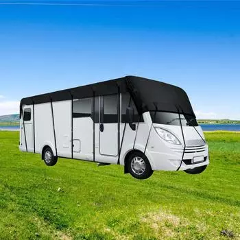 Универсальные защитные покрытия для крыши, всепогодный брезент, водонепроницаемый чехол для караванов, 210D ткань Оксфорд, чехол на крышу для автодомов, 4 размера A