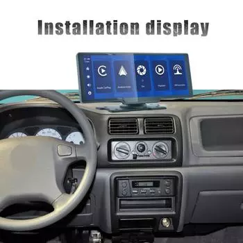 Универсальный 10,26-дюймовый автомобильный монитор AirPlay, автомобильное радио, мультимедийный видеоплеер, портативный HD беспроводной Carplay, автоматическое голосовое управление 10.26inch car radio