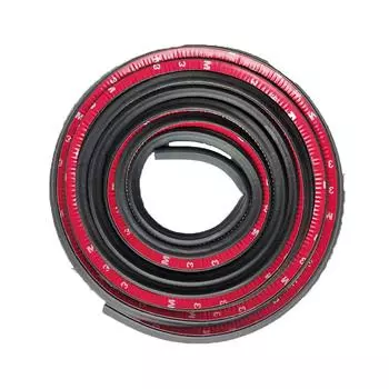 Универсальный 10 м Двухслойный Уплотнитель Передней Задней Двери Автомобиля Кромка Крышки Формовочная Отделочная Полоса