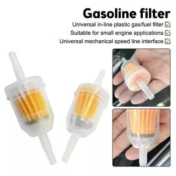 Универсальный 10 шт./компл. 6 мм шланг мотоцикл бензин газ топливо бензин масляный фильтр для скутера мотоцикл мопед скутер грязь