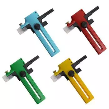 Универсальный 1-ти шт. круглый резак регулируемый круглый режущий инструмент для изготовления поделок из ткани DIY скрапбукинг арт ремесло красный