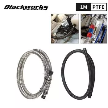 Универсальный 1M AN4-AN12 гоночный шланг с оплеткой из нержавеющей стали PTFE тормозной шланг топливный масляный шланг масляный радиатор автомобильный шланг TF-1054