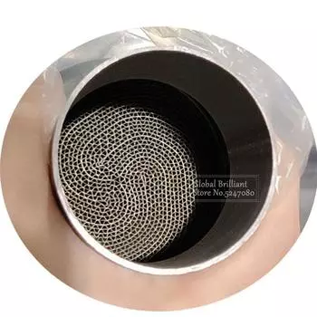 Универсальный 200-ячеечный гоночный каталитический нейтрализатор с металлическим сердечником высокой пропускной способности Euro1 High Performance Sport