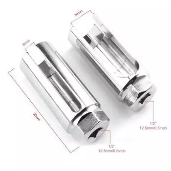 Универсальный 22 мм 1/2 приводной автомобильный лямбда-датчик кислорода торцевой ключ инструмент для снятия и установки профессиональные автомобильные аксессуары