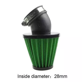 Универсальный 28 мм, 35 мм, 38 мм, 42 мм, 45 мм, 48 мм, грибовидная головка, карбюратор мотоцикла, воздушный фильтр для ATV, грязевого велосипеда, скутера 28mm красный