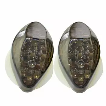 Универсальный 2 шт. мотоциклетный светодиодный указатель поворота лампа мигалка мигалка для Honda CBR 600RR 1000RR 2004-2007 05