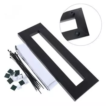 Универсальный 40x13 см маленький гитарный эффектный кронштейн, прочный одноблочный эффектор, наклеивающая доска