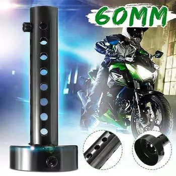 Универсальный 60 мм глушитель выхлопной трубы мотоцикла, выхлопная труба, съемный глушитель для Honda/Yamaha/Suzuki