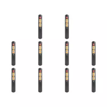 Универсальный 6-клавишный обучающий пульт дистанционного управления с большой желтой кнопкой и копией ИК-пульта дистанционного управления