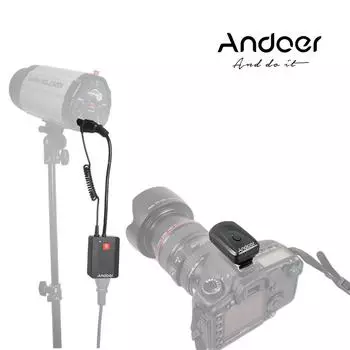 Универсальный AC-04 4-канальный беспроводной радиоприемник для студийной вспышки, набор триггеров для стробоскопа