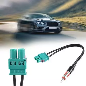 Универсальный адаптер для автомобильного радио, бескислородное стабильное соединение чёрный