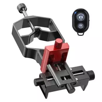 Универсальный адаптер для дигископирования tridaptor XYZ-001, 3-осевой металлический держатель для телефона, крепление для чёрный