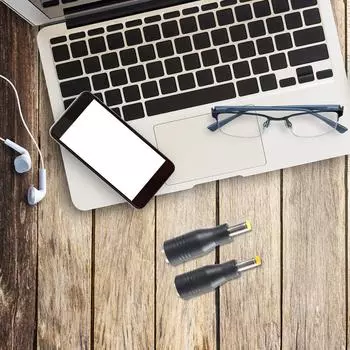 Универсальный адаптер питания с разъемом 7,9x0,9 мм (мама) на 5,5x2,1 мм (папа) для ноутбуков и электроники 5525T