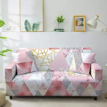 Универсальный эластичный толстый чехол для дивана, нескользящий, тяжелый чехол для дивана из молочного шелка с принтом четырех сезонов, чехол для дивана Single sofa cover