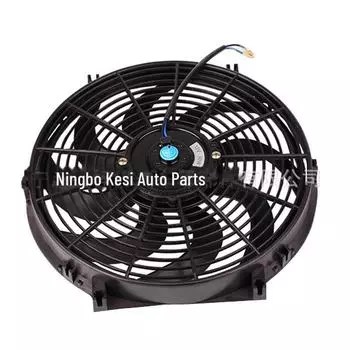 Универсальный электронный вентиляторный радиатор охлаждения для модифицированного автомобильного кондиционера - размеры от 7 до 16 null