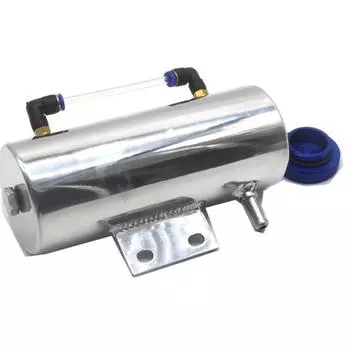 Универсальный алюминиевый 500 мл бачок для охлаждающей жидкости радиатора автомобиля, бачок для сбора охлаждающей жидкости, расширительный бачок, радиатор