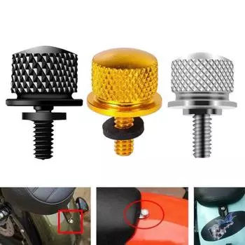 Универсальный алюминиевый болт сиденья, винты крепления ручки, крышка для серебряный