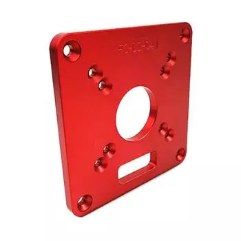 Универсальный алюминиевый фрезерный стол RT0700C, вставная пластина, деревообрабатывающие скамейки, фрезерный станок по дереву, модели триммеров, гравировальный станок красный