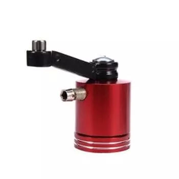 Универсальный алюминиевый масляный резервуар с ЧПУ для мотоцикла, передний тормозной бак сцепления, цилиндр масляной чашки для Kawasaki Yamaha с 5 цветами красный