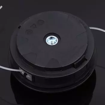 Универсальный автоматический триммер для травы, головка, щетка, косилка, катушка, 2 лески, резак, нить, леска, струнная пила