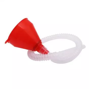 Универсальный автомобиль, мотоцикл, грузовик, топливный бак, инструмент для заливки масла, пластиковая воронка для заправки бензина с мягкой трубкой One Size