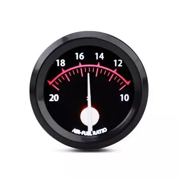 Универсальный автомобильный 2 52мм Автомобильный датчик соотношения воздуха и топлива 12В Гоночный измеритель воздуха и топлива со светодиодной подсветкой