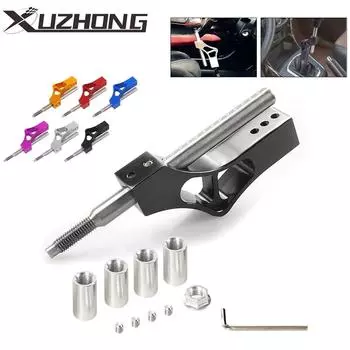 Универсальный автомобильный алюминиевый удлинитель ручки переключения передач, горячая распродажа, регулируемый по высоте удлинитель рычага переключения передач, высокое качество золотой