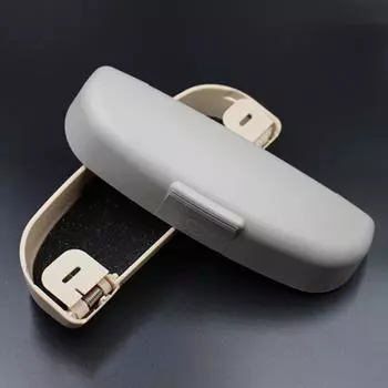 Универсальный автомобильный чехол для солнцезащитных очков чёрный