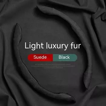 Универсальный автомобильный чехол на руль для Alfa Romeo из углеродного волокна, нескользящий, украшение интерьера автомобиля Suede Black A