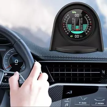 Универсальный автомобильный цифровой инклинометр GPS-уклономер, уровнемер, индикатор наклона