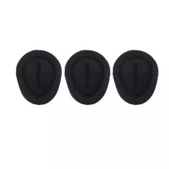 Универсальный автомобильный держатель для чашек, вставка-ограничитель, слот для скольжения, ограничительный зажим, силиконовый фиксированный держатель для бутылок с защитой от встряхивания, стеклянные подстаканники для напитков 3pcs чёрный