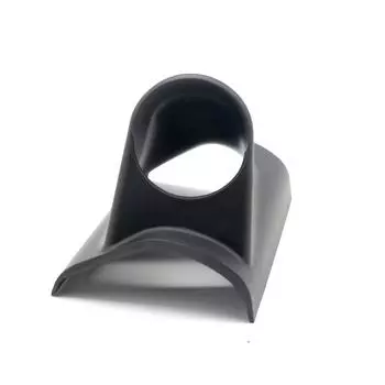 Универсальный автомобильный держатель для датчика с двумя отверстиями для двух стоек, 2 дюйма, 52 мм, одинарные отверстия, держатель для датчика на передней стойке, держатель для приборной панели, ABS чёрный