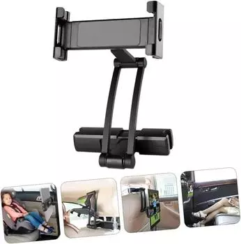 Универсальный автомобильный держатель для подголовника с регулируемым углом наклона, держатели для телефонов, планшетов, iPad, Samsung красный