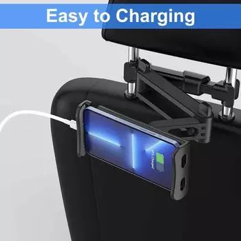 Универсальный автомобильный держатель для подголовника на заднее сиденье автомобиля, автомобильный кронштейн для iPad Air 4-11 дюймов, вращающийся на 360 градусов, мини-планшетный ПК, автомобильная подставка для телефона