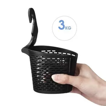 Универсальный автомобильный держатель для стакана, регулируемый для напитков, мобильного телефона, автомобиля чёрный