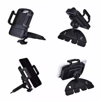 Универсальный автомобильный держатель для телефона с CD-слотом, подставка для мобильных телефонов iPhone Samsung