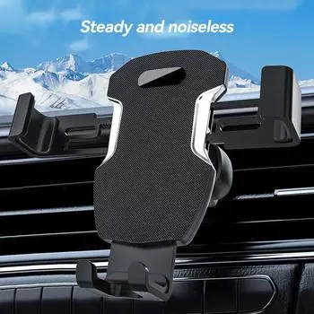 Универсальный автомобильный держатель для телефона на круглое вентиляционное отверстие, поддержка GPS, управление одной рукой, круглый держатель для вентиляционного отверстия