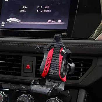 Универсальный автомобильный держатель для телефона с вентиляционным отверстием, легкая установка, легкое вращение, фиксированный зажим Style A