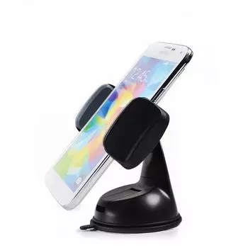 Универсальный автомобильный держатель для телефона, вращающаяся на 360° подставка, крепление для сликоновой присоски, лобовое стекло, автомобильный держатель для сотового телефона, автомобильный навигационный кронштейн красный