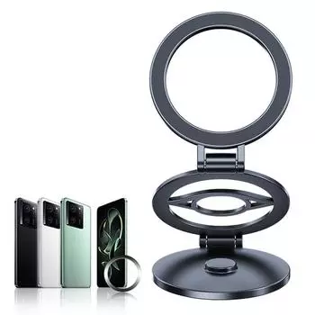 Универсальный автомобильный держатель, складная магнитная подставка для смартфона, держатель для мобильного телефона с навигацией MagSafe для iPhone 16 15 14 13 12 Huawei