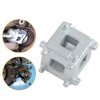 Универсальный автомобильный дисковый тормозной поршень для автомобильных задних дисковых тормозов клапаны регулировка суппорта тормозные колодки инструменты для замены серебряный