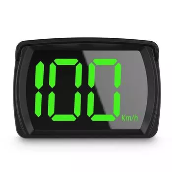 Универсальный автомобильный дисплей Gps большой измеритель скорости чёрный
