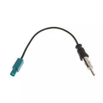 Универсальный автомобильный FM стерео радио антенна адаптеры кабель Fakra Z Male To Din штекер конвертер радио авто аудио антенна кабель части